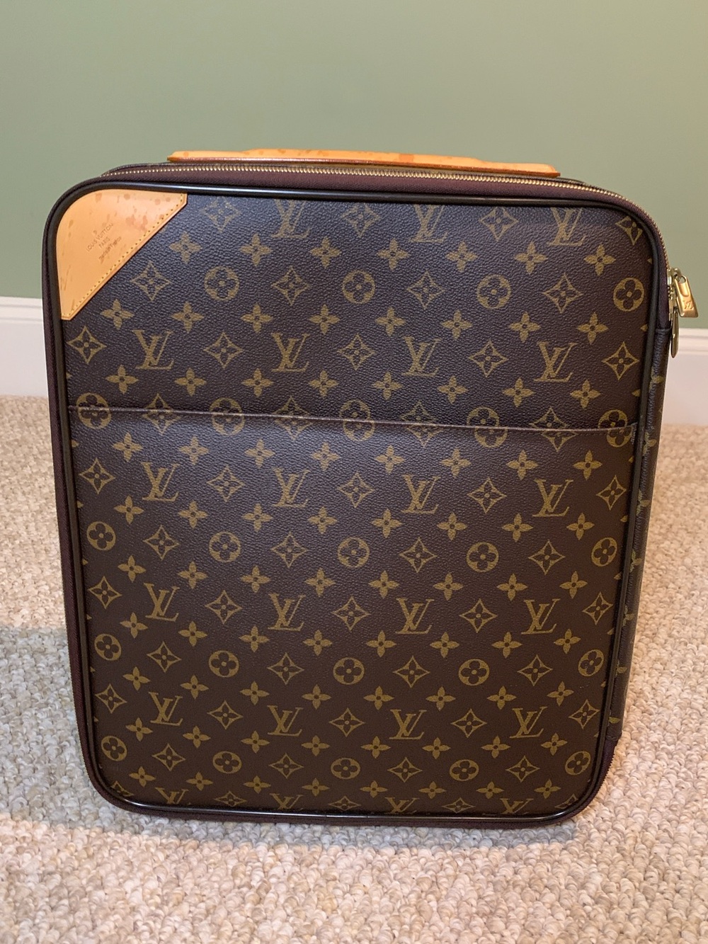 Louis Vuitton Monogram Pegase 45 Roller Suitcase